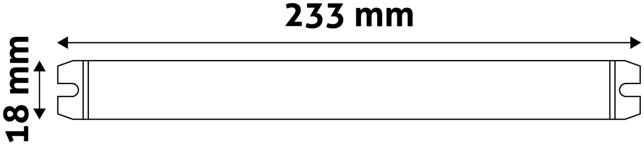 Napájecí led zdroj 12V 36W IP40 super slim